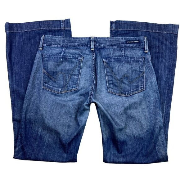 Citizens of Humanity COH Faye Stretch Low Waist Full Leg Jean Womans 30 - Picture 5 of 14